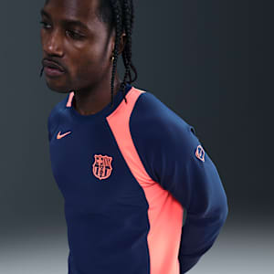 FC Barcelona Third Men's Nike Total 90 Soccer Crew-Neck Top. Nike.com